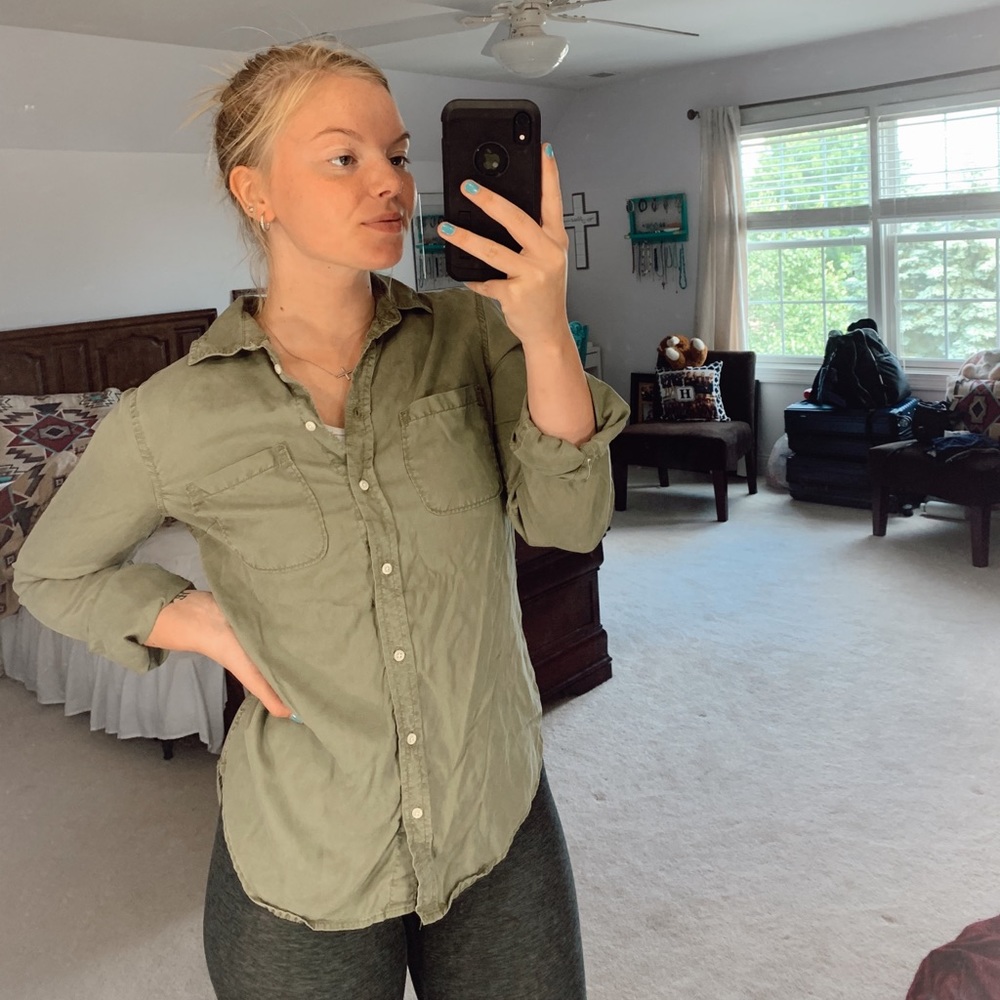 Hunter Green Utility Jacket